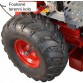 Unitate de putere Panter FD3-500 cu scaun de control BPR și tocător cu două lame M121