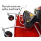 Unitate de putere Panter FD3-500 cu scaun de control BPR și tocător cu două lame M121