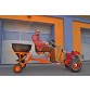 Distribuitor de sare și îngrășăminte granulate artificiale KRH 03 cu scaun