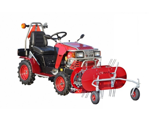 Unitate de alimentare Panter FD52V cu mașină de întors fânatul OP114